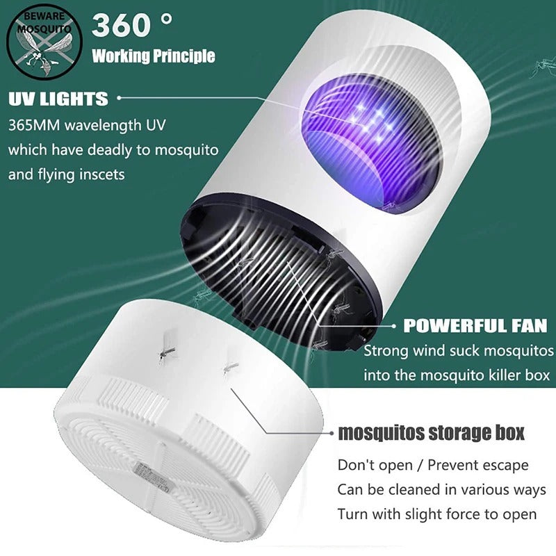 Mosquito Killer Lamp (With Usb Cable)
